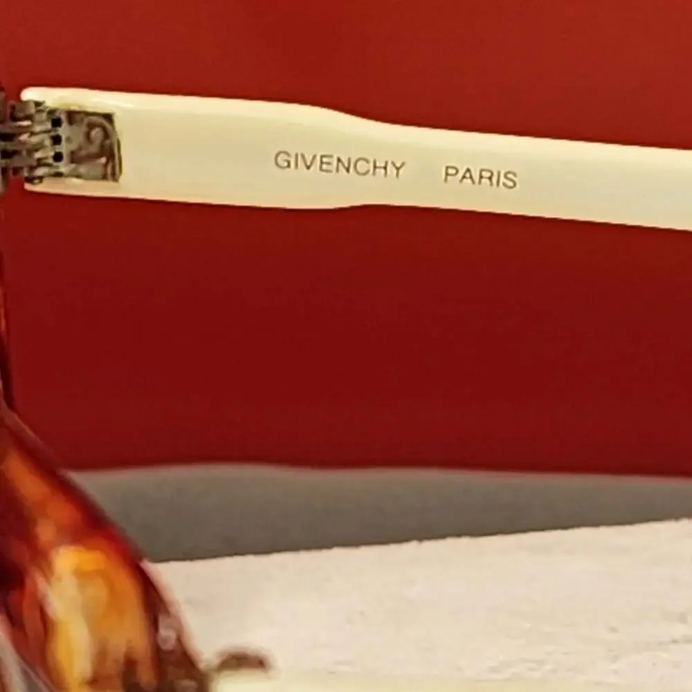 Vintage Givenchy Paris Tortoiseshell Oversize Sunglasses